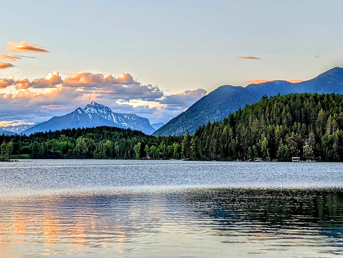 Paul's Memorial Fishing Access site on the Flathead River