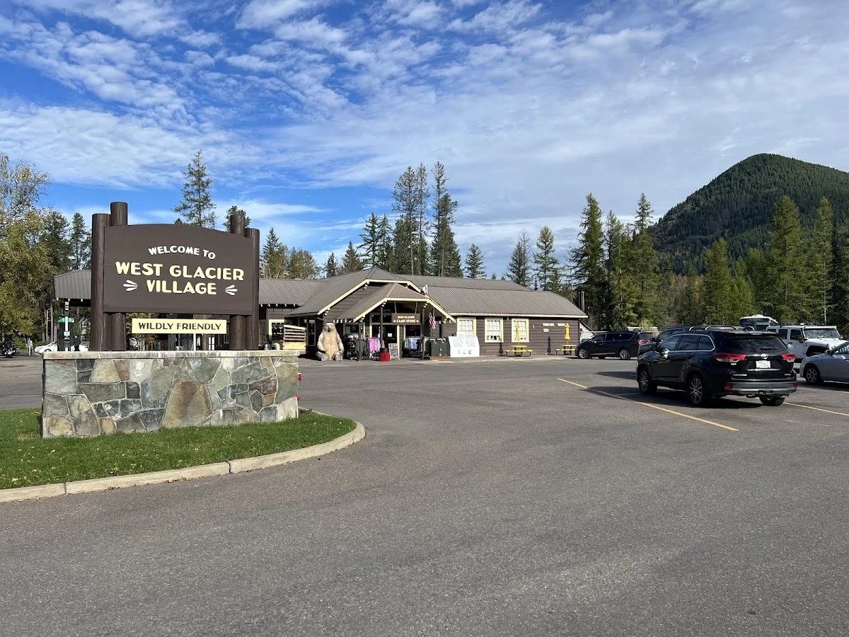 West Glacier Gas Station, the last fuel stop before the park