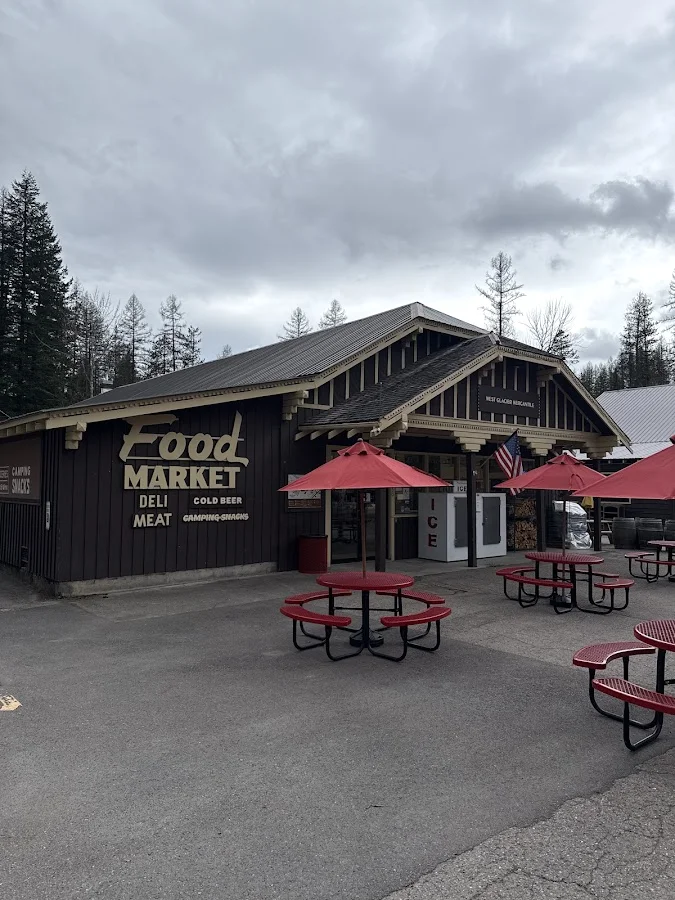 West Glacier Mercantile on Going-to-the-Sun Road